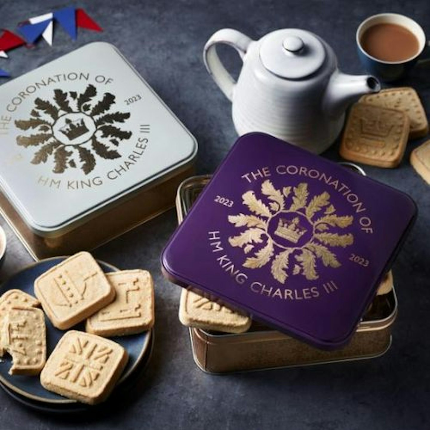 M&S Coronation All Butter Shortbread Tin