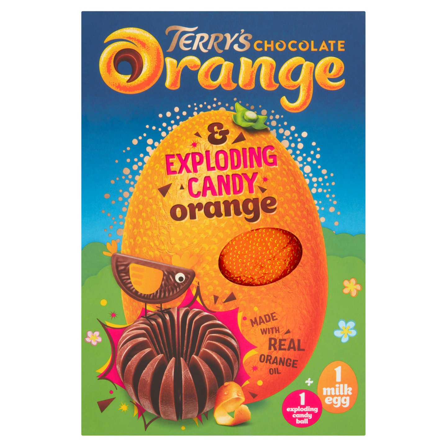 Terry's Chocolate Orange Easter Egg Exploding Candy