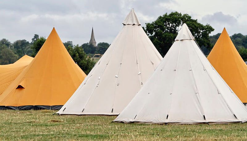 Towersey festival camping