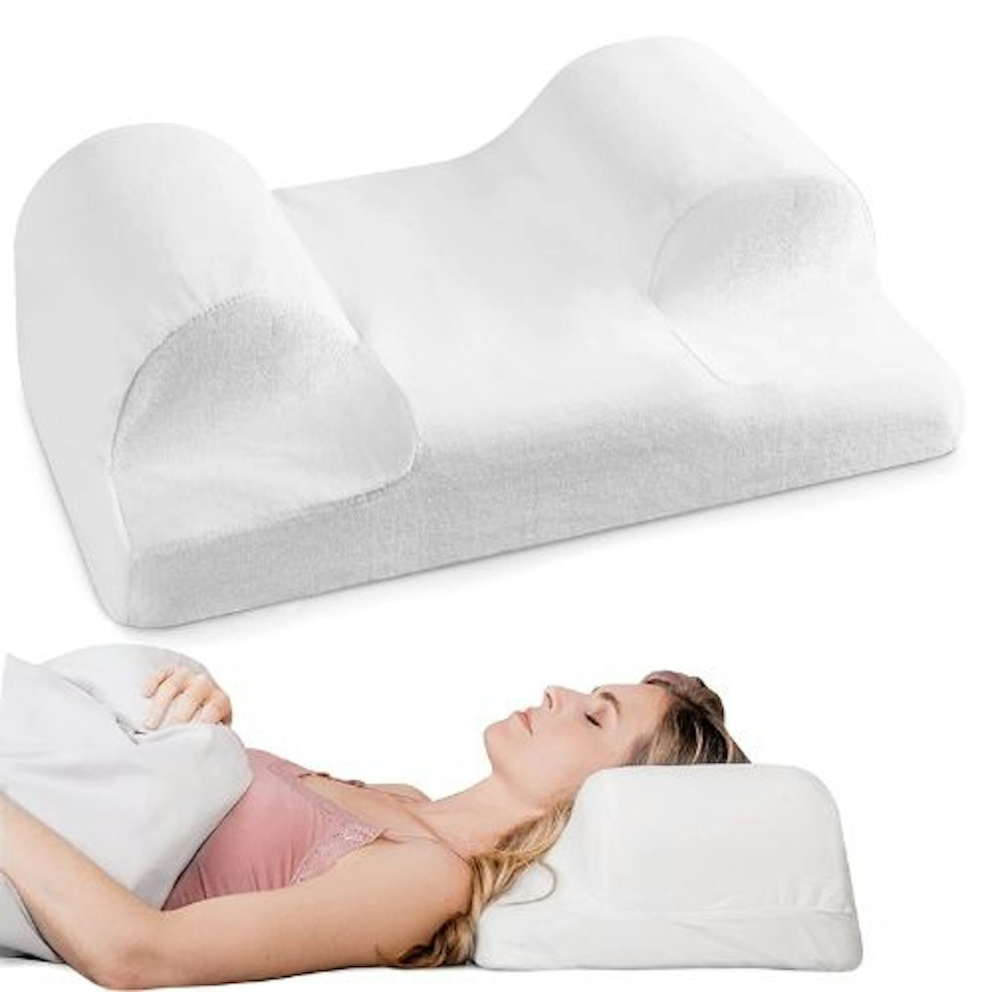  YourFacePillow Beauty Pillow - Anti Wrinkle & Anti Aging Back Sleeping Pillow