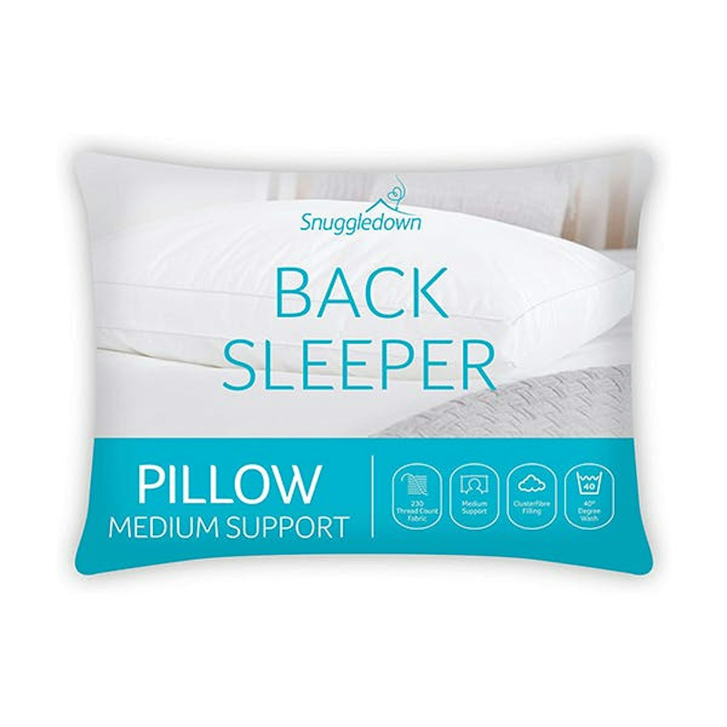 Snuggledown Back Sleeper Pillow