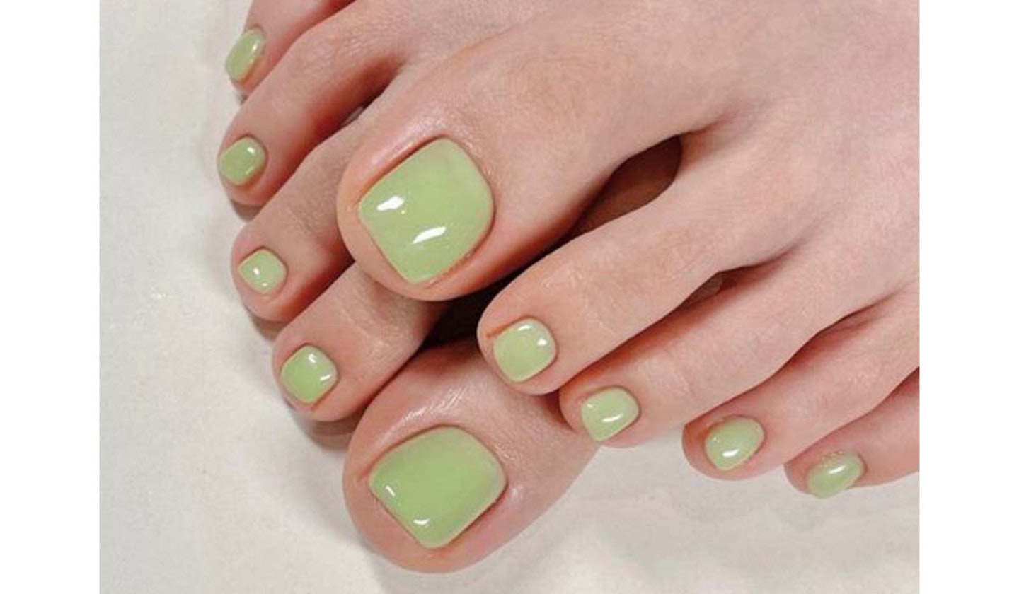 matcha pedicure