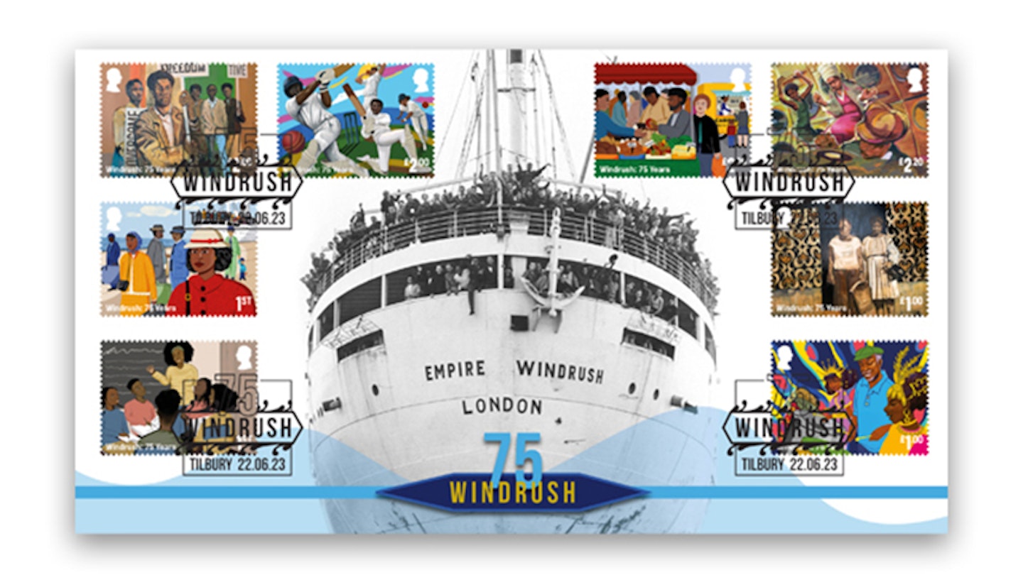 windrush stamps