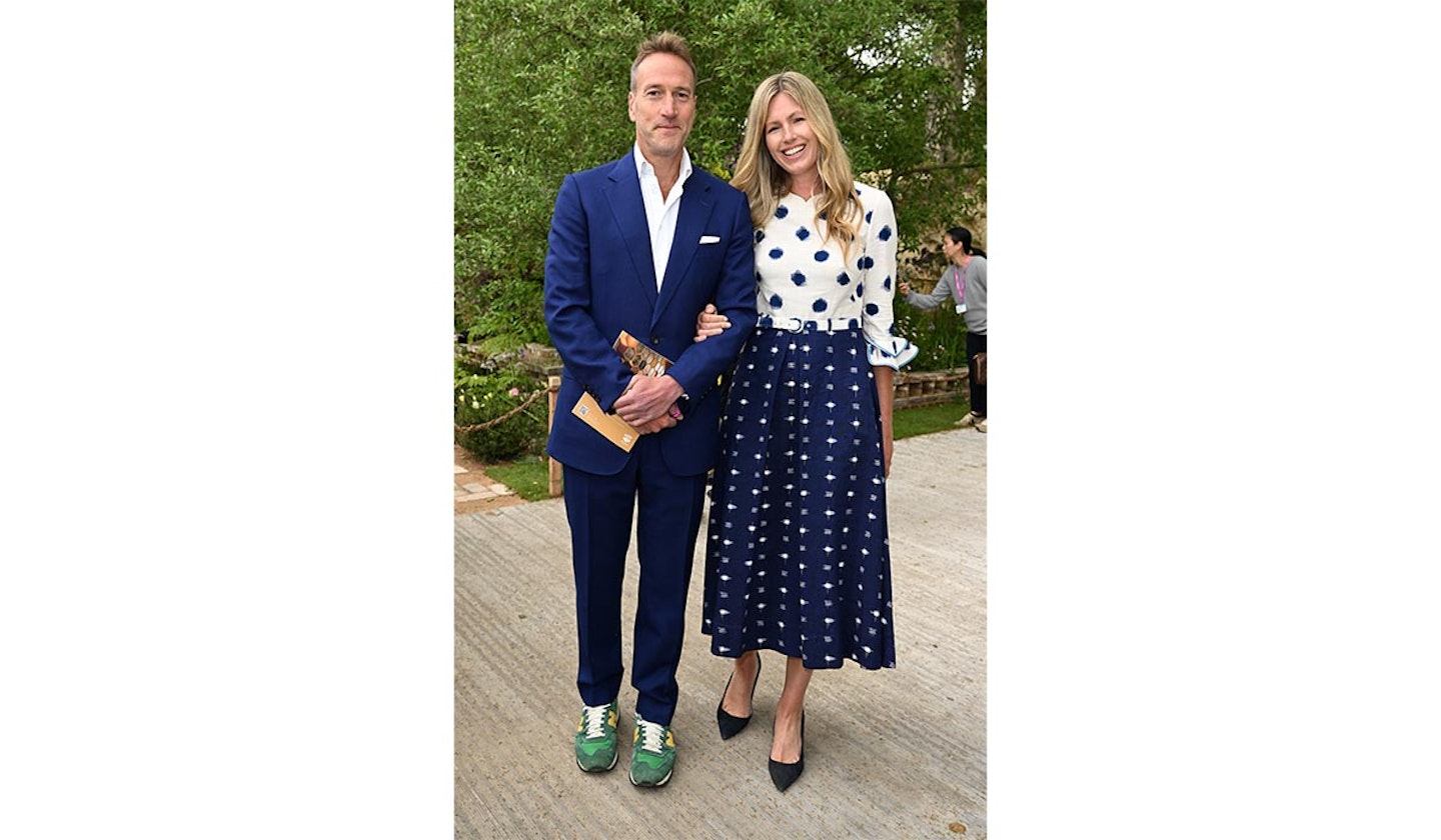 Ben Fogle and Marina Fogle attend the 2023 Chelsea Flower Show