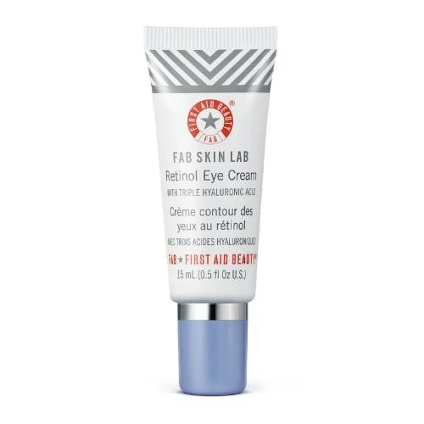 First Aid Beauty FAB Skin Lab Retinol Eye Cream with Triple Hyaluronic Acid, 15ml
