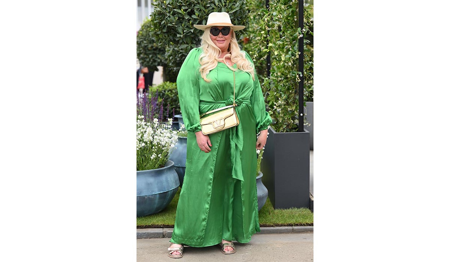 Gemma Collins attends the 2023 Chelsea Flower Show