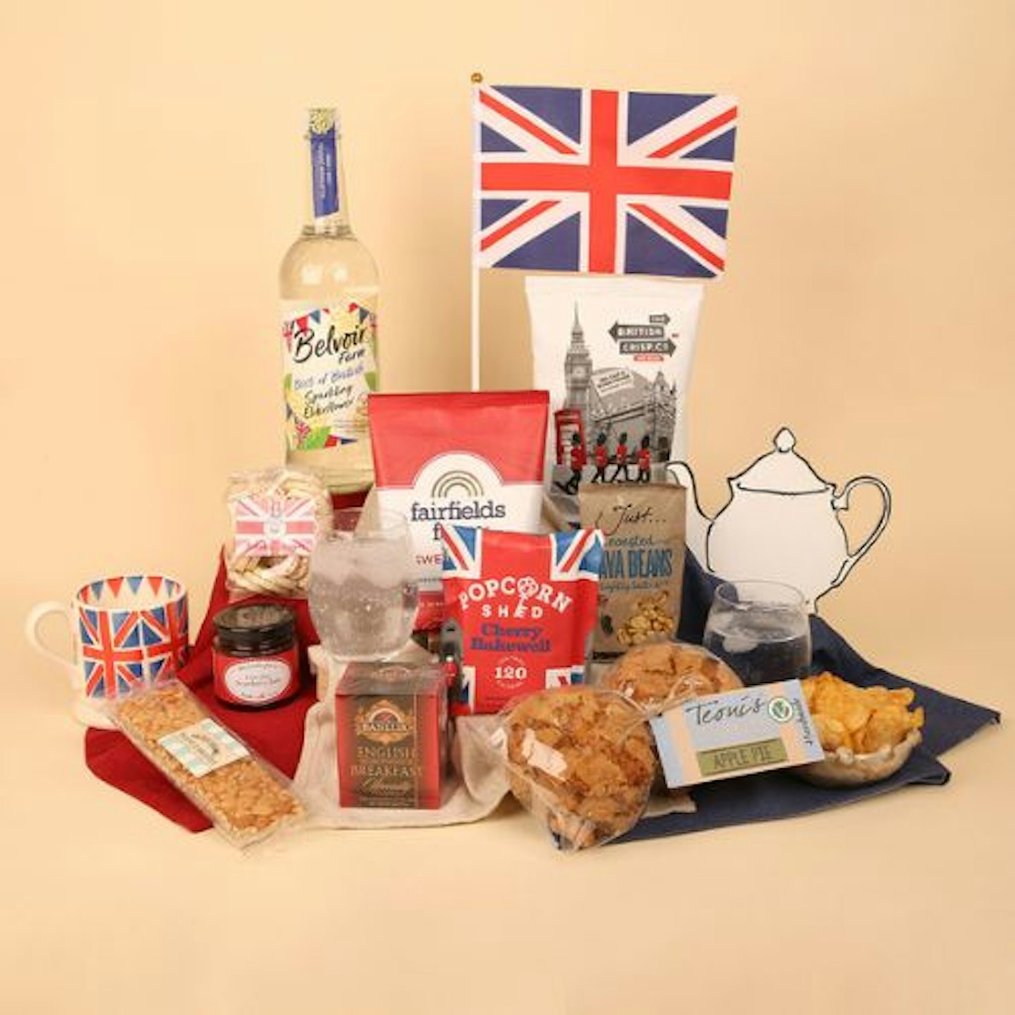 Lovely British Twist Hamper Gift