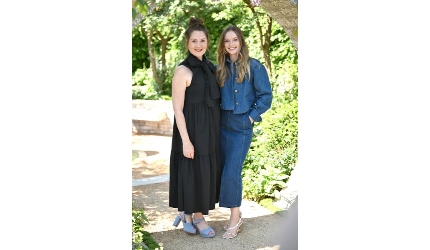 Ruth Gemmell and Hannah Dodd at the RHS Chelsea Flower Show 2024