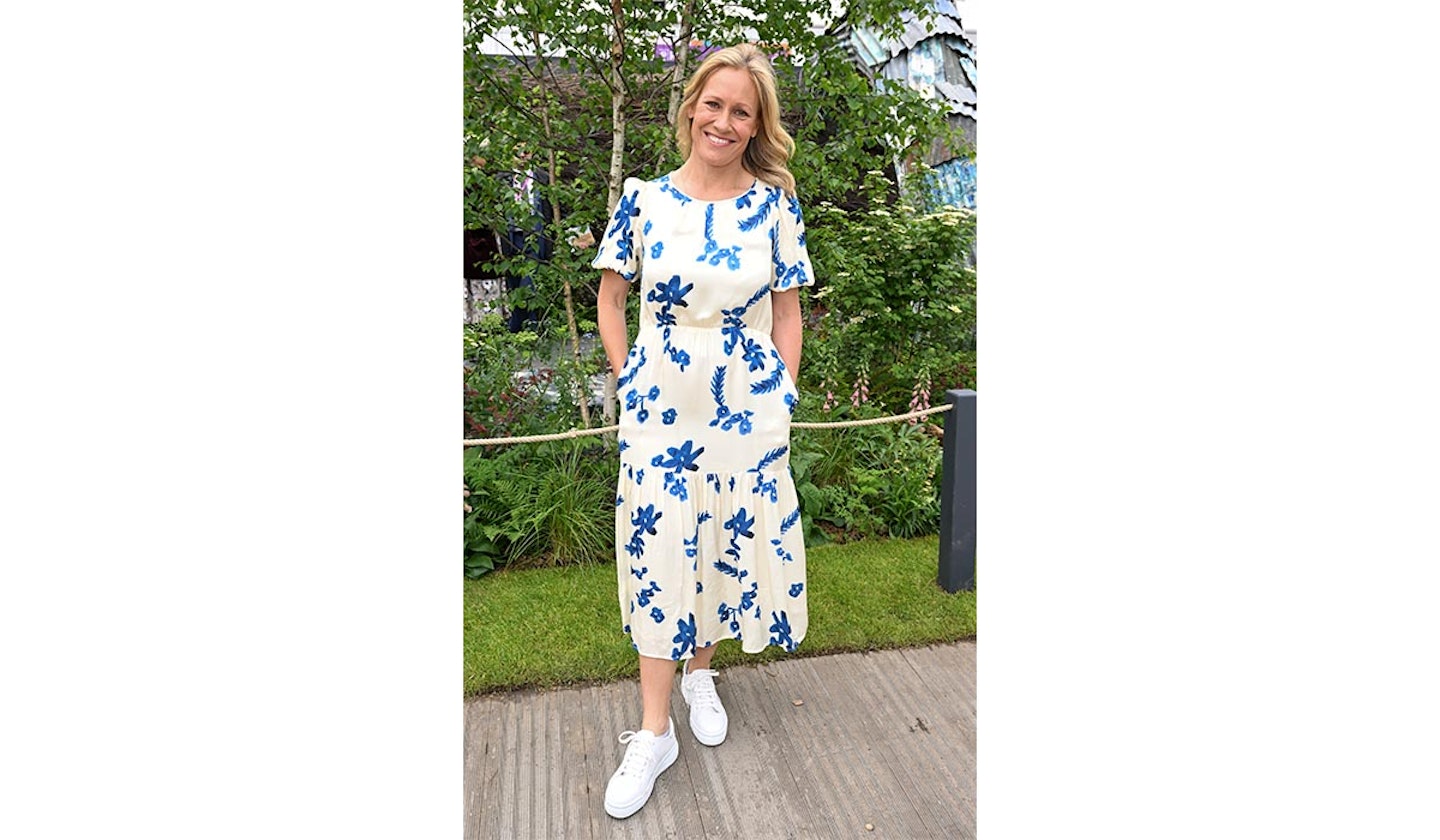 Sophie Raworth attends the 2023 Chelsea Flower Show