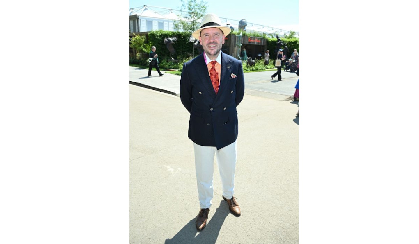 Tom Allen at the RHS Chelsea Flower Show 2024