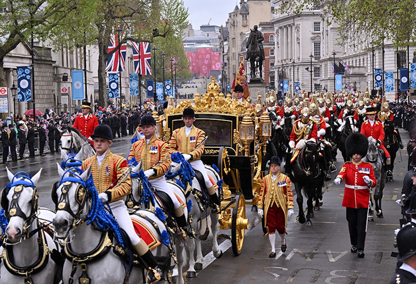 King Charles coronation procession