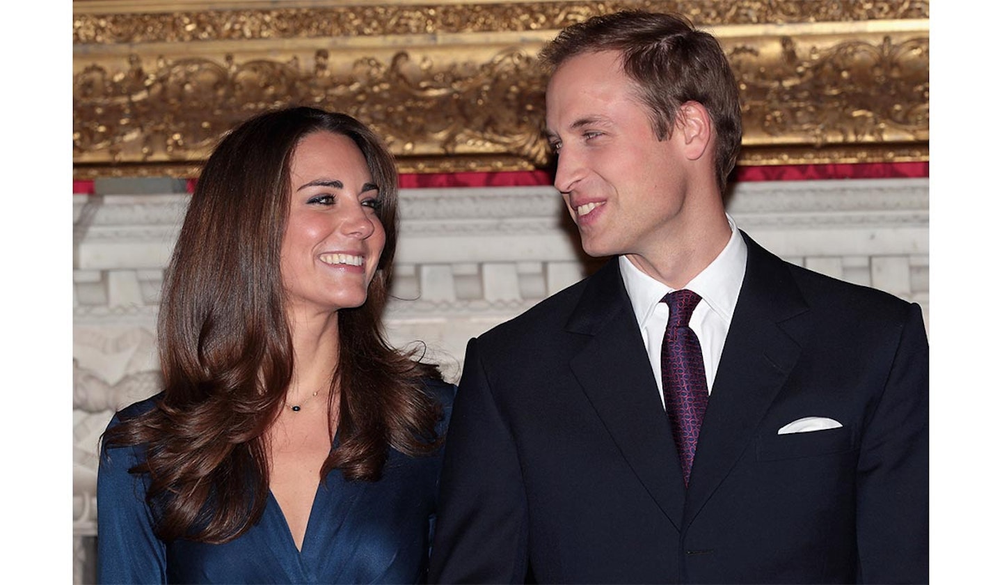 Kate Middleton engagement hair