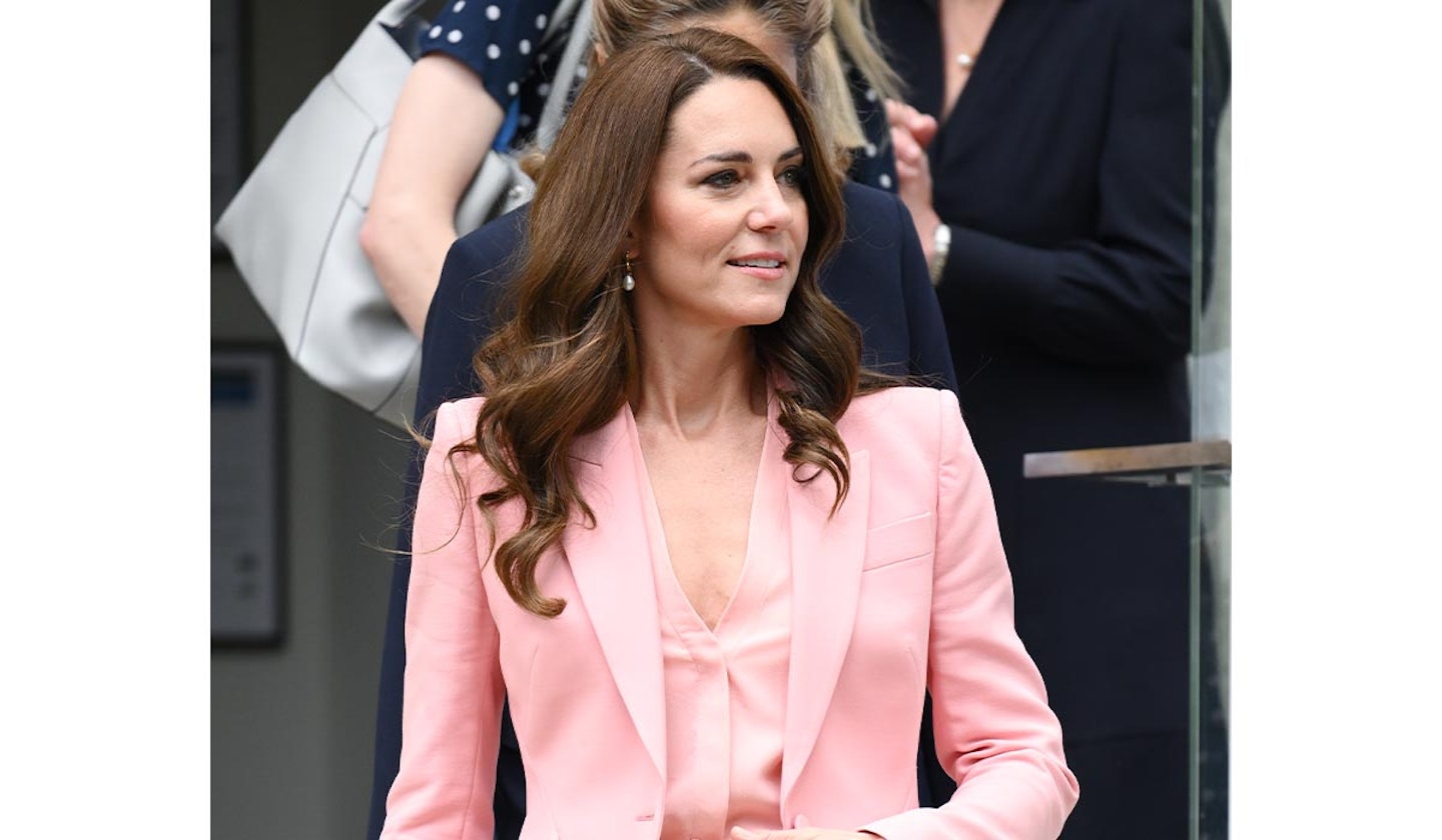 Kate Middleton side parting