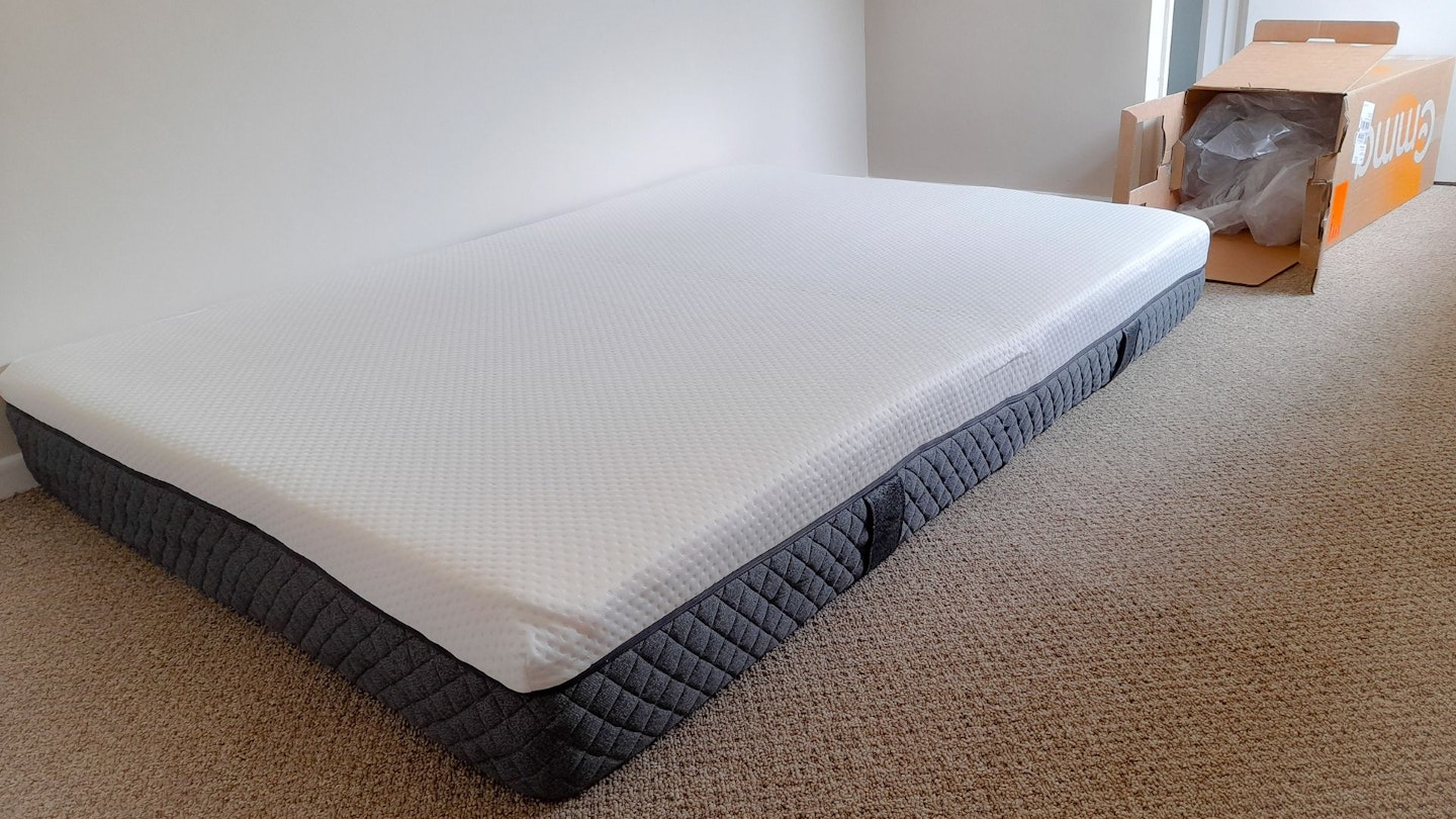 Emma Sleep mattress unboxed and full size