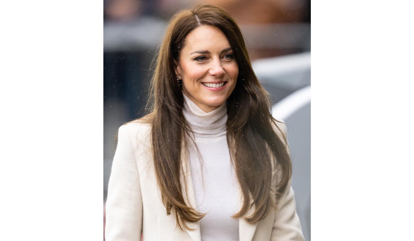 kate middleton straight hair