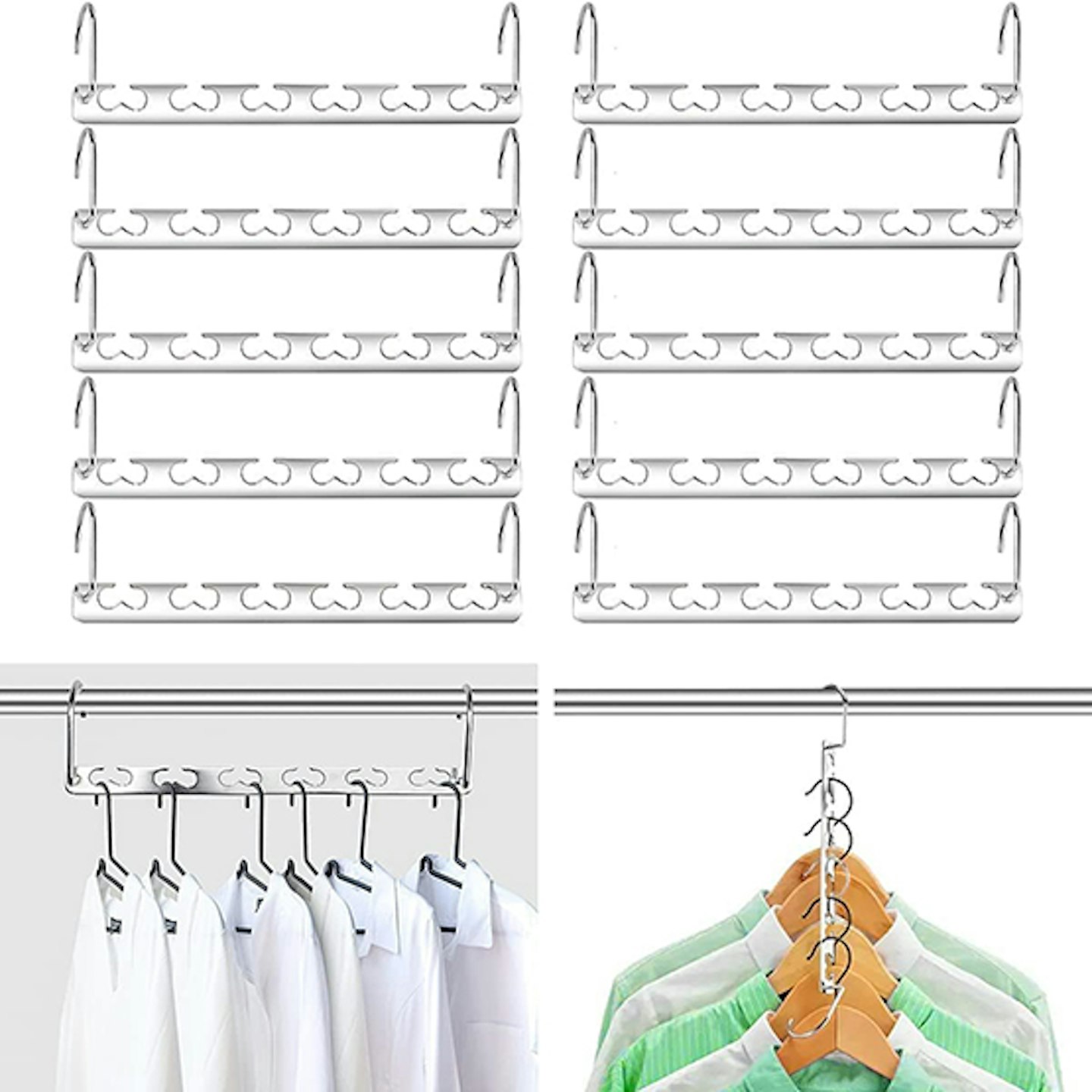 space saving hangers