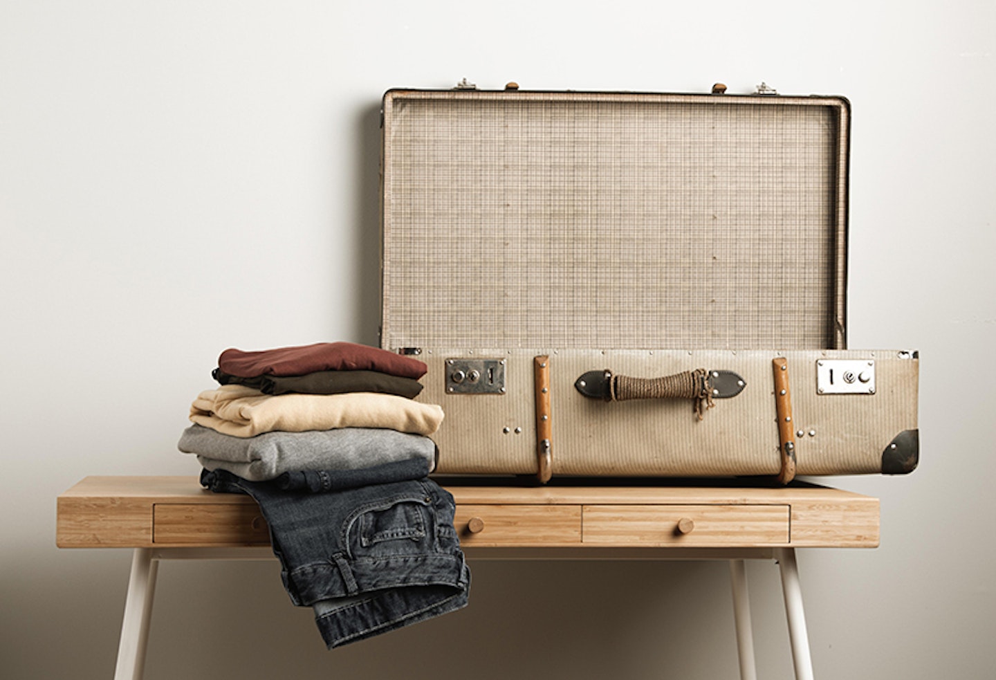 suitcases wardrobe storage ideas
