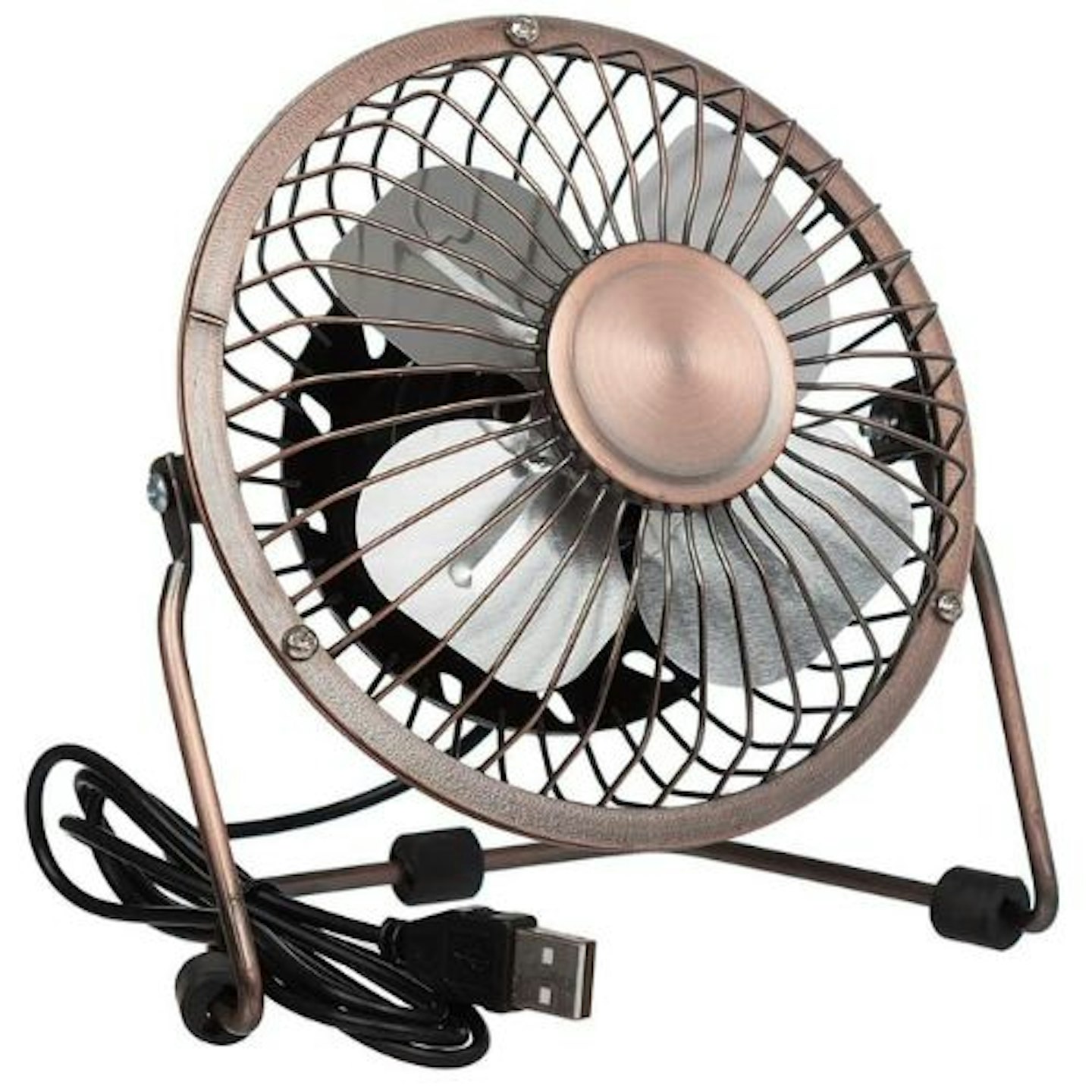 Invero Mini USB 4-Inch Tilting Desktop Cooling Fan