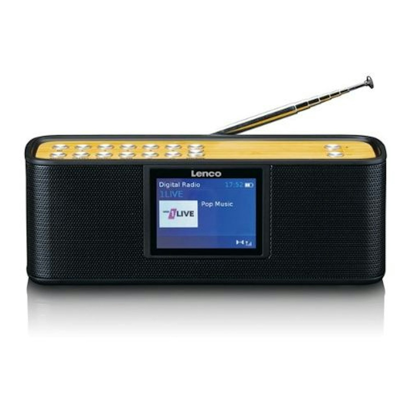 Lenco PDR-045 Black DAB+/FM RADIO & Bluetooth Speaker