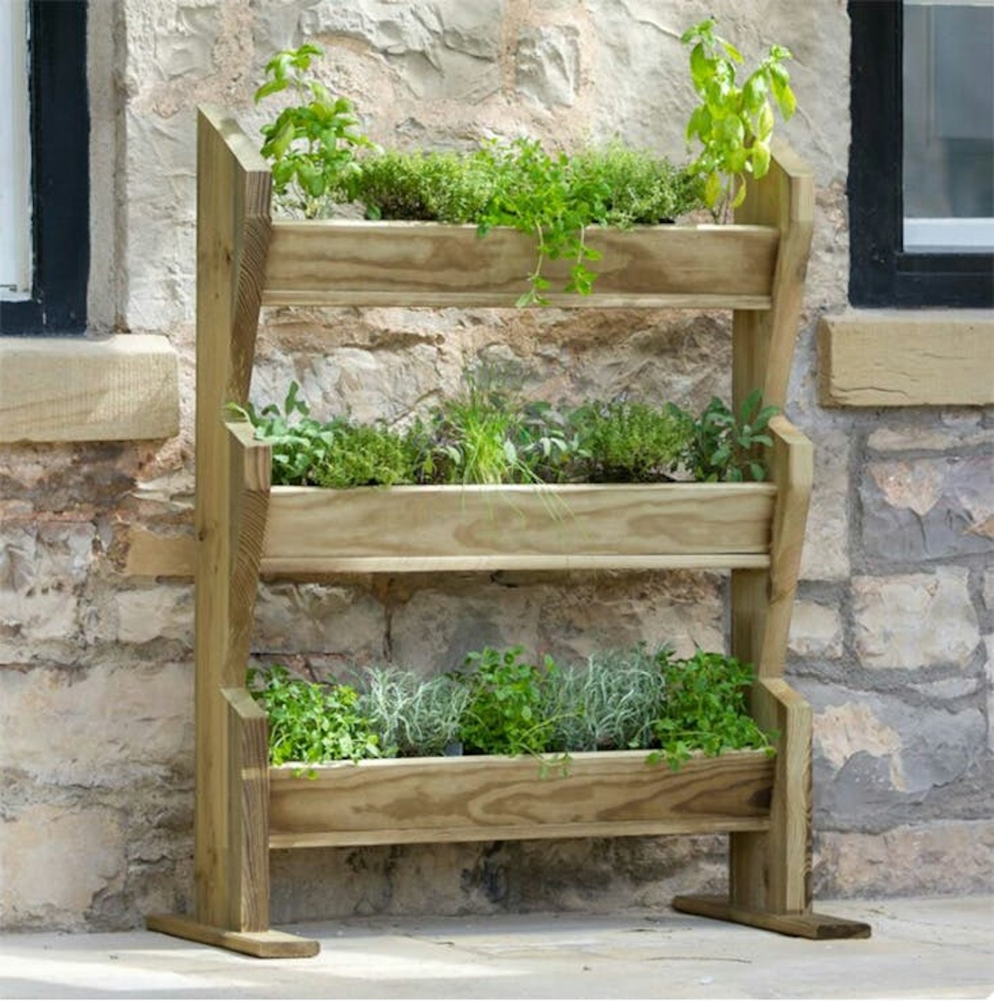 Wooden Vertical Garden