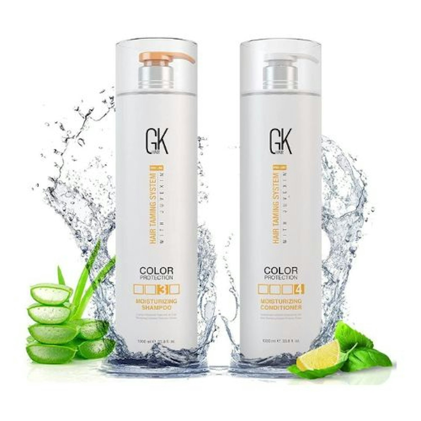 GK HAIR Global Keratin Moisturizing Shampoo and Conditioner