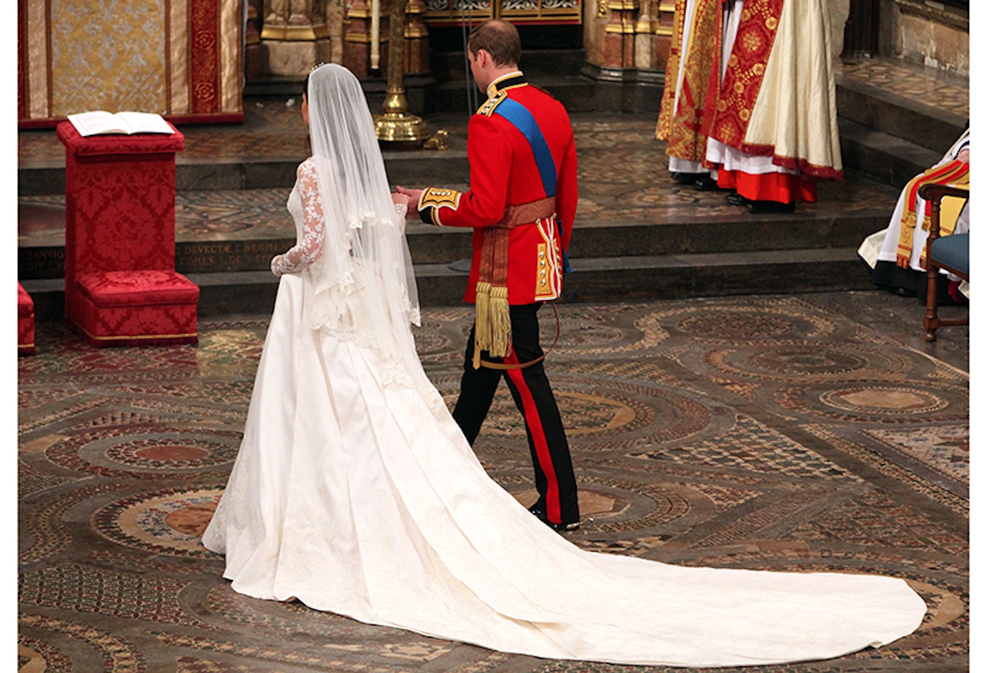 Royal Wedding - The Wedding Ceremony Takes Place Inside Westminster Abbey