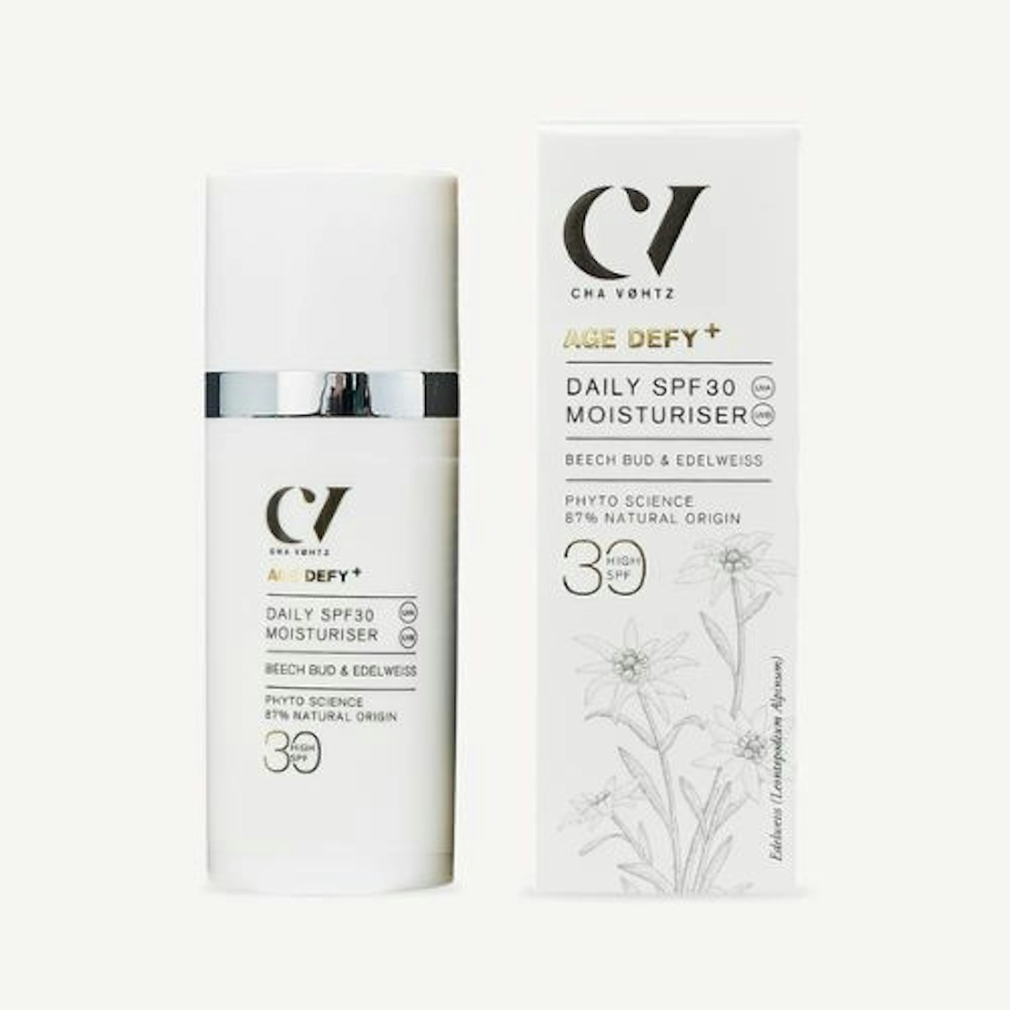 Cha Vohtz Age Defy+ Daily SPF30 Moisturiser