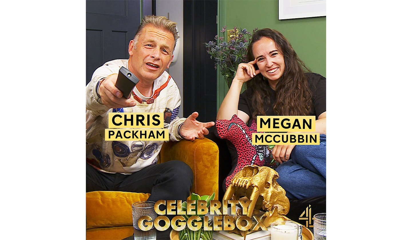 Chris Packham and megan