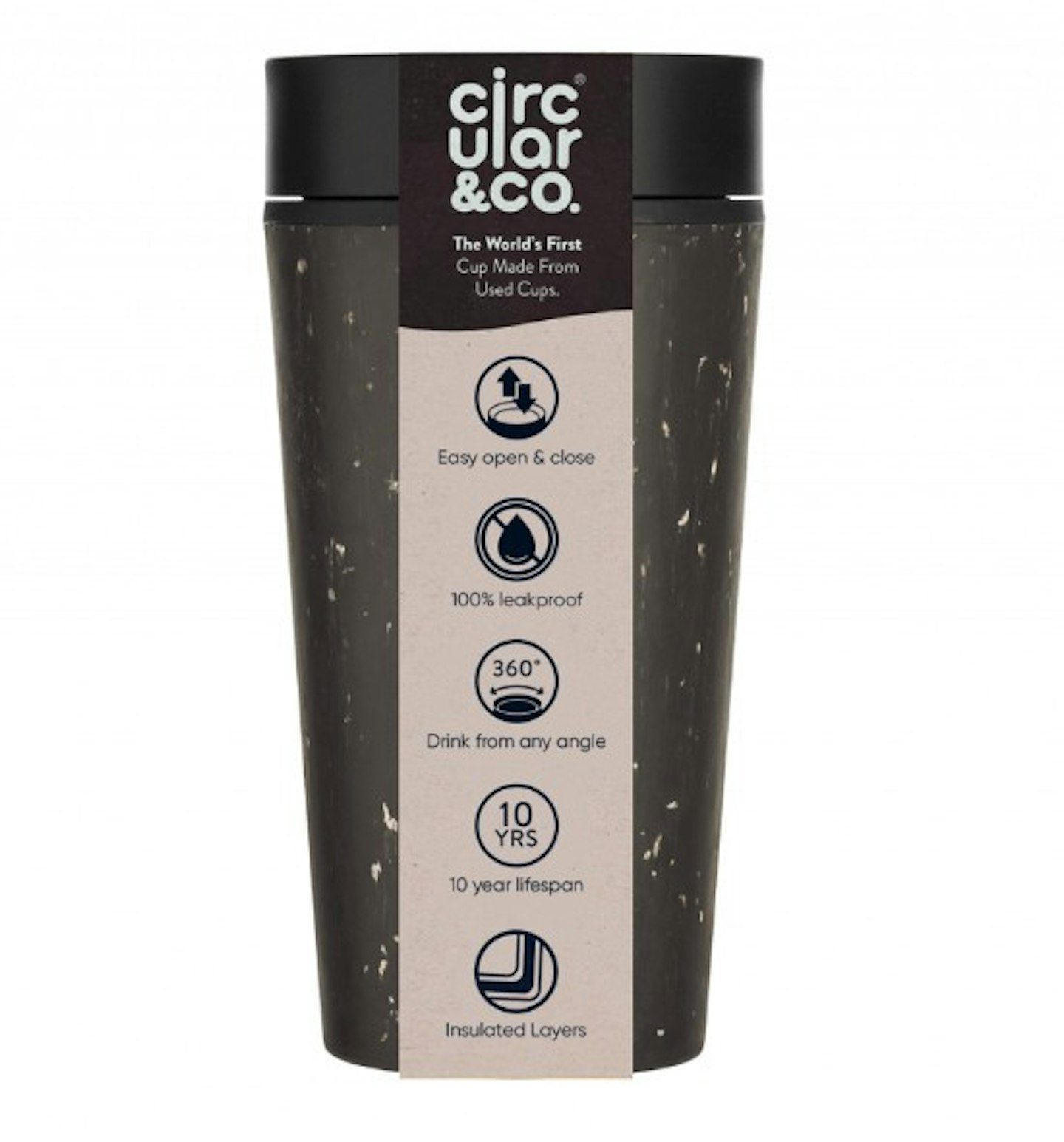 Circular&Co. Reusable Coffee Cup, 12oz