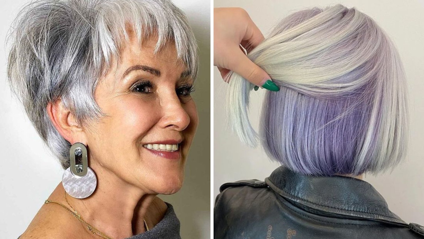 Edgy hairstyles for over 60