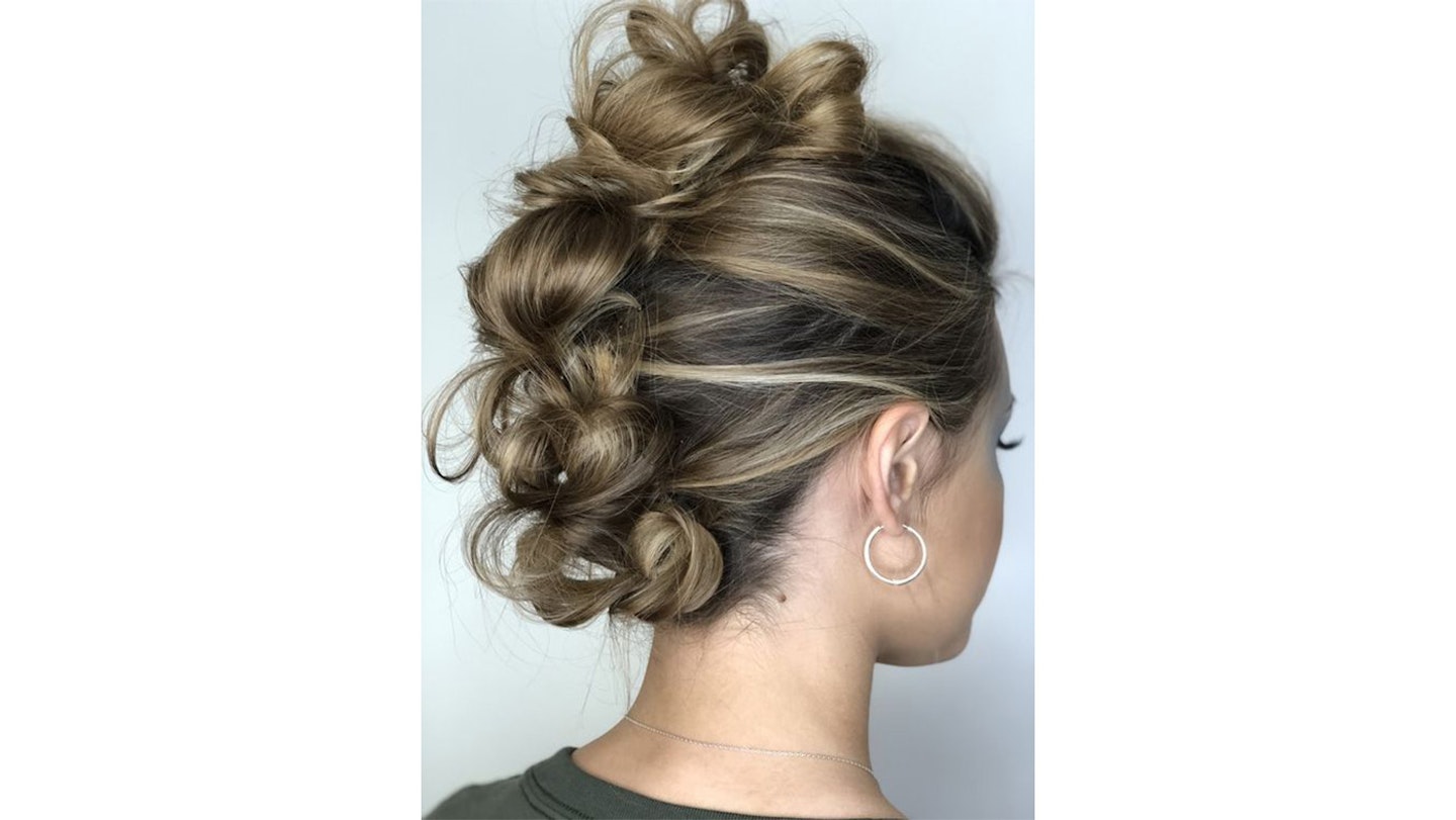 Faux Hawk Updo