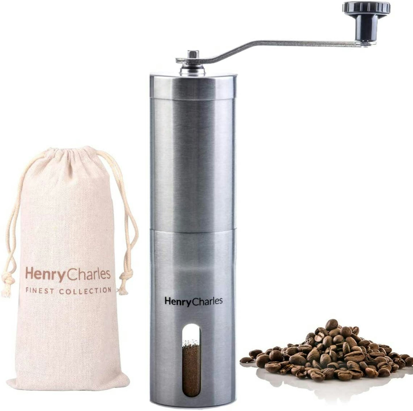 Best coffee grinders: Manual Coffee Grinder by Henry Charles