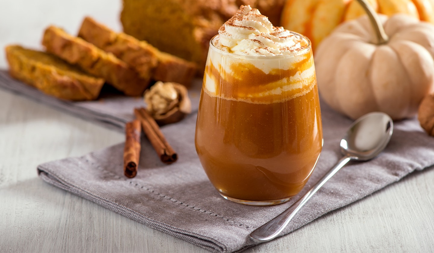 How to make a pumpkin spice latte drink