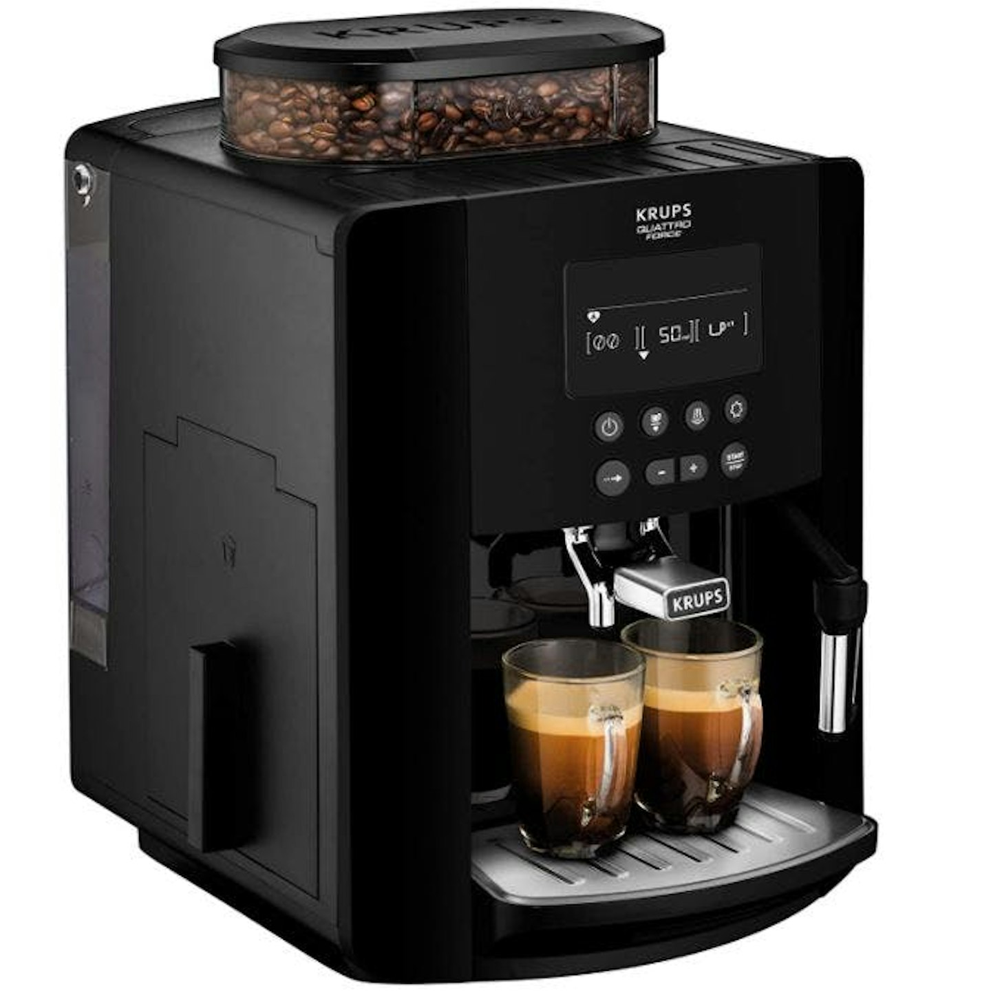 The best bean-to-cup coffee machines: KRUPS Arabica Digital EA817040 Automatic Coffee Machine