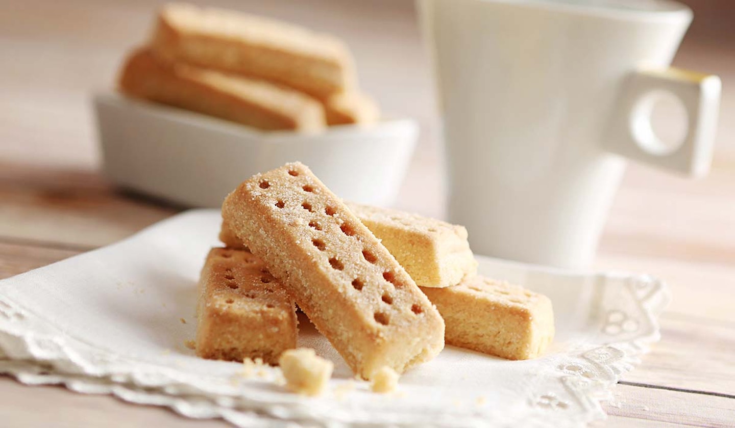 Shortbread biscuit