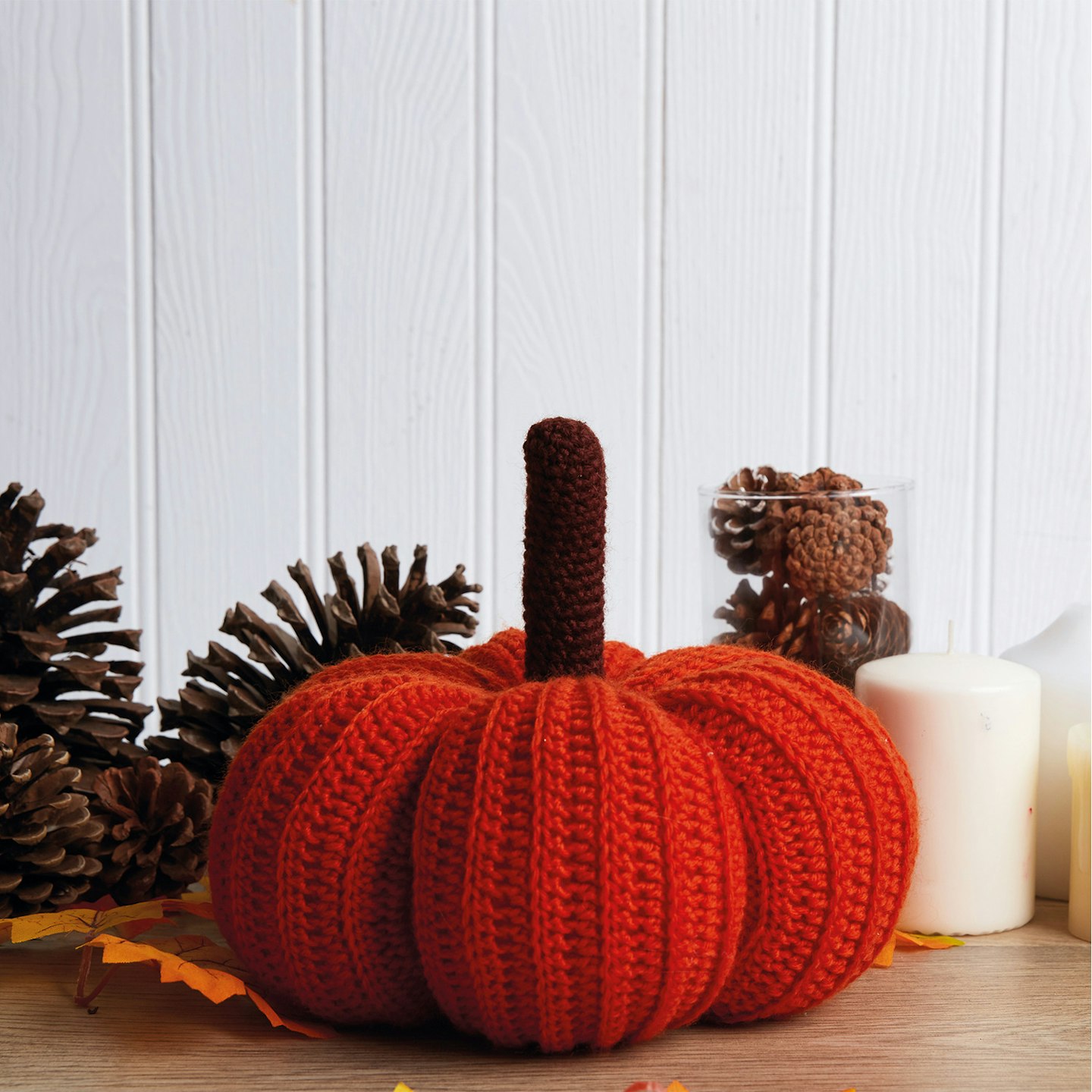 Crochet pumpkins set