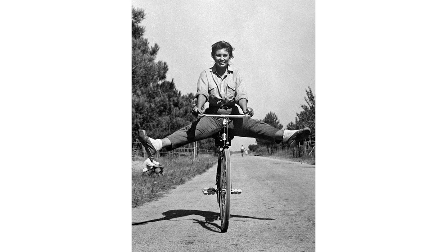 Sophia Loren bike