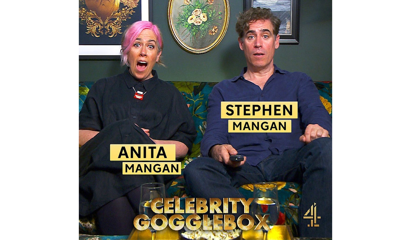 Stephen Mangan Anita Mangan