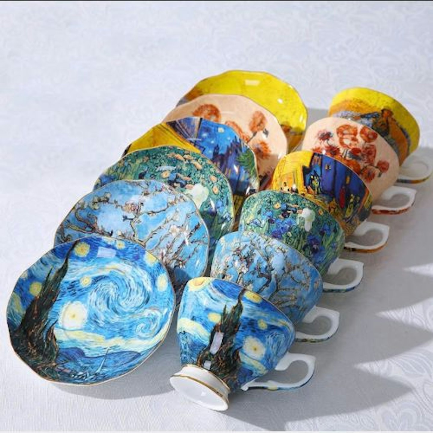 Van Gogh Artwork Cup and Saucer