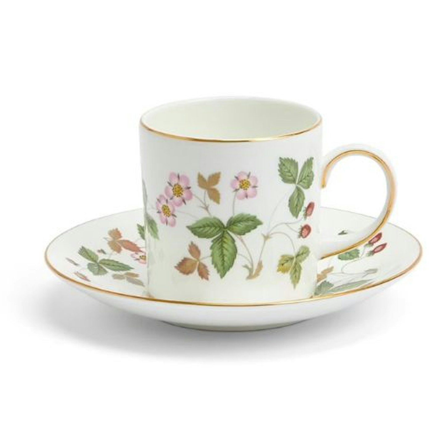 Wedgwood Wild Strawberry Coffee Cup