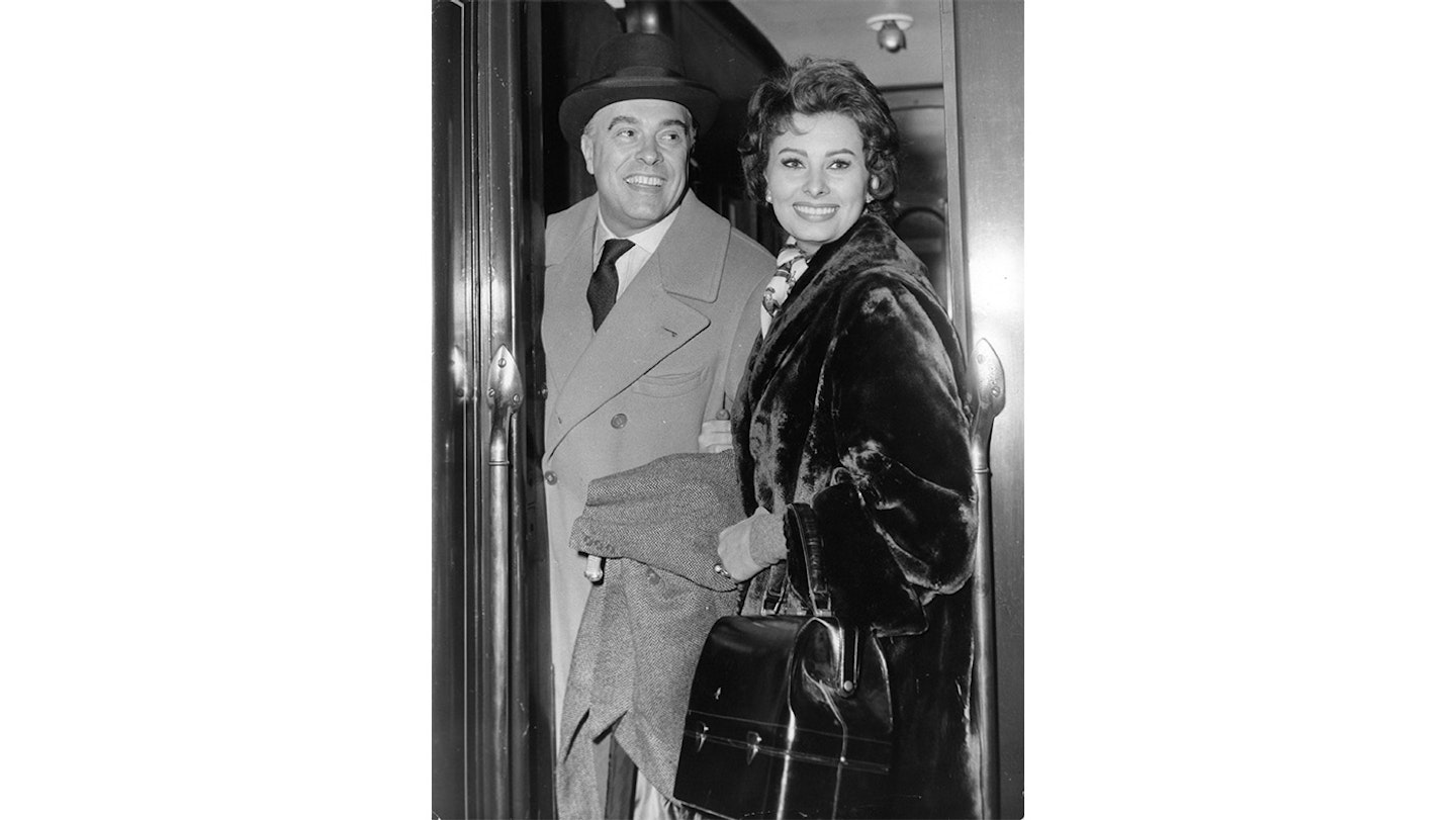 Sophia Loren and Carl Ponti