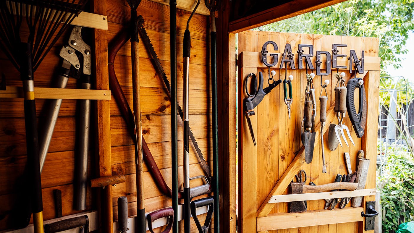 25 clever garden storage ideas