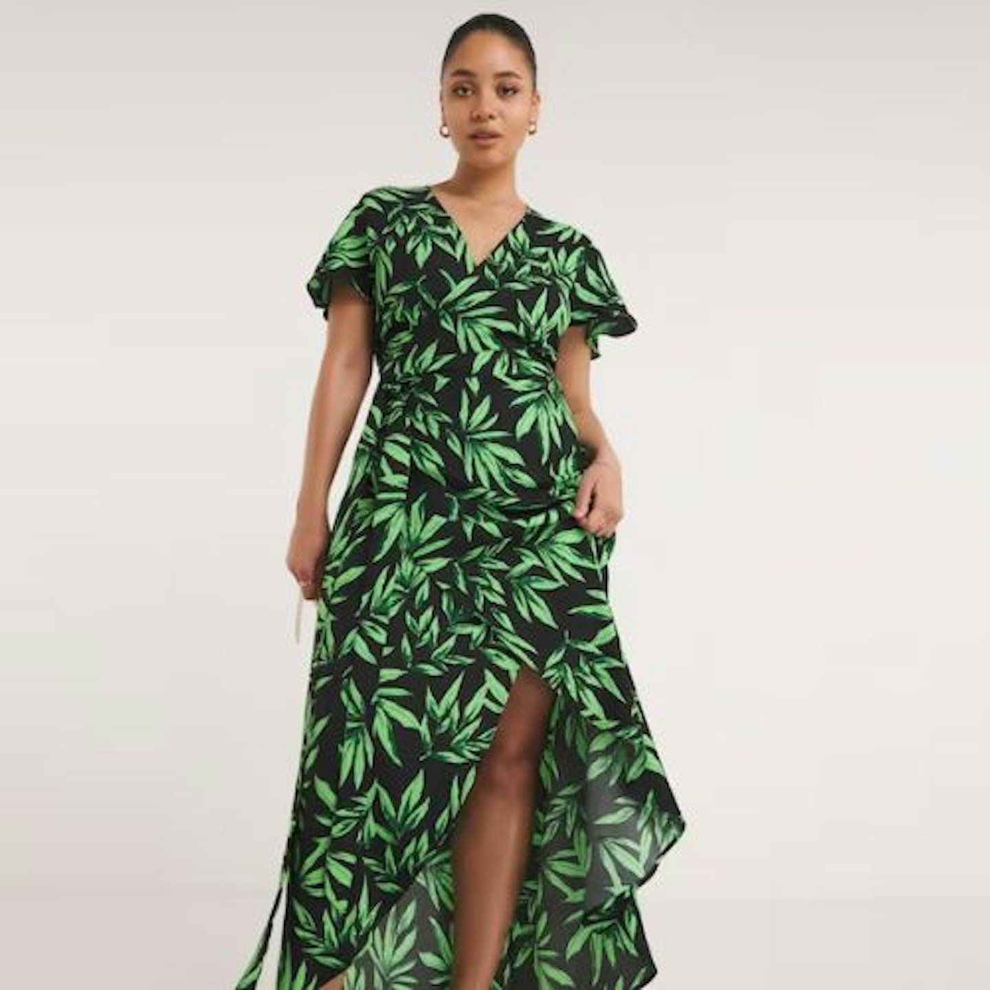 Dancing Leopard Cayenne Wrap Dress