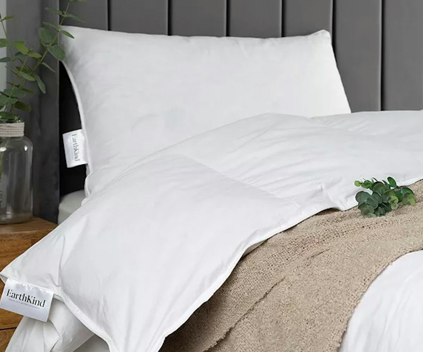 EarthKind™ Reclaimed Natural Down Duvet, 4.5 Tog, Double