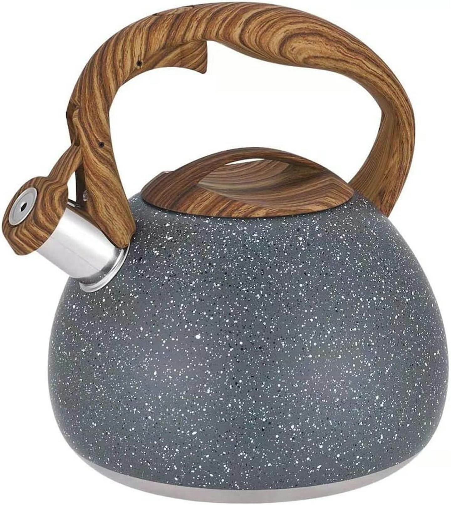 Fuyamp Marble Stainless Steel Stove Top Whistling Kettle