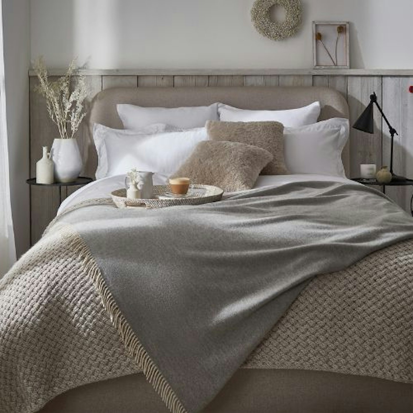 Luxury Wool Cashmere Throw