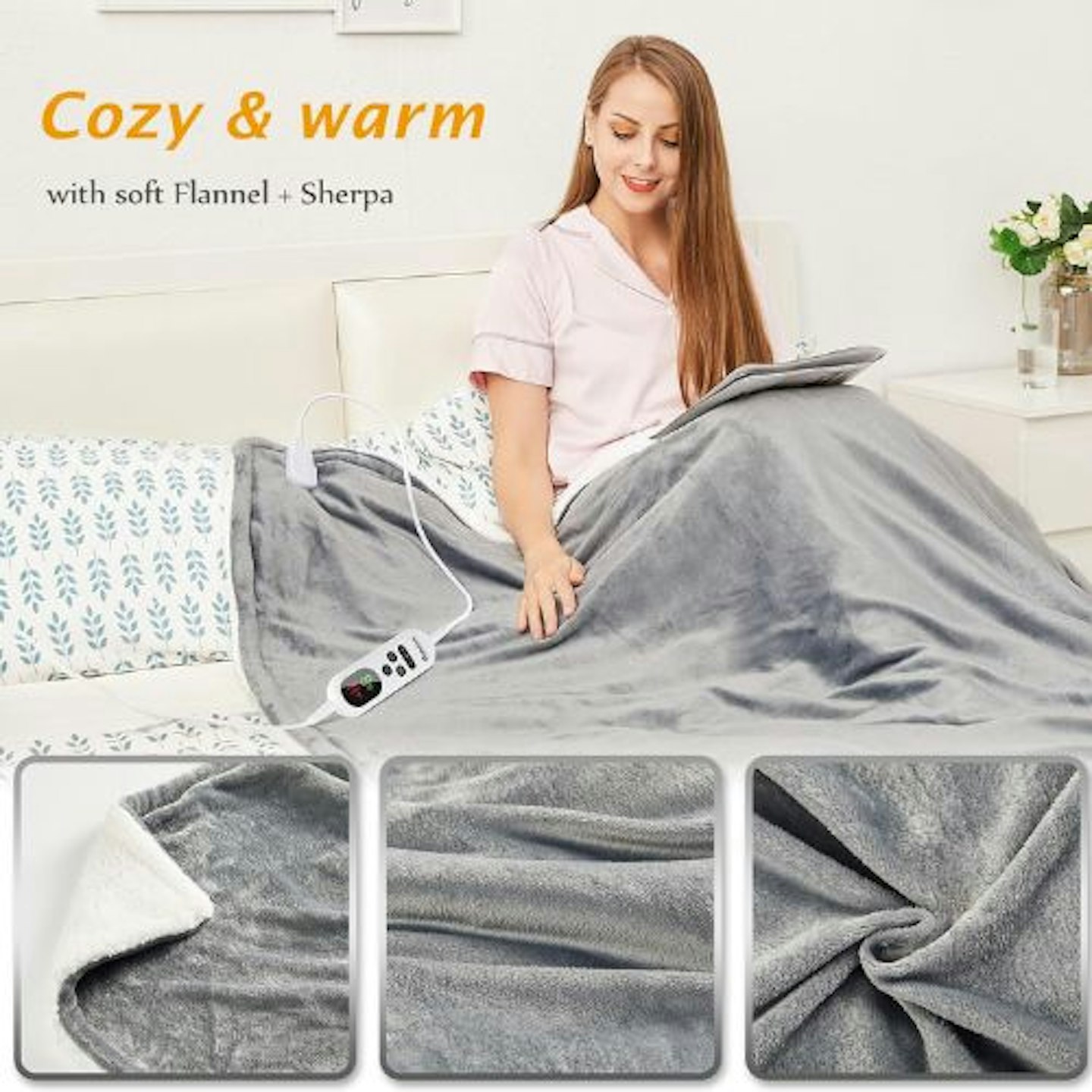 Mia&Coco Electric Heated Blanket