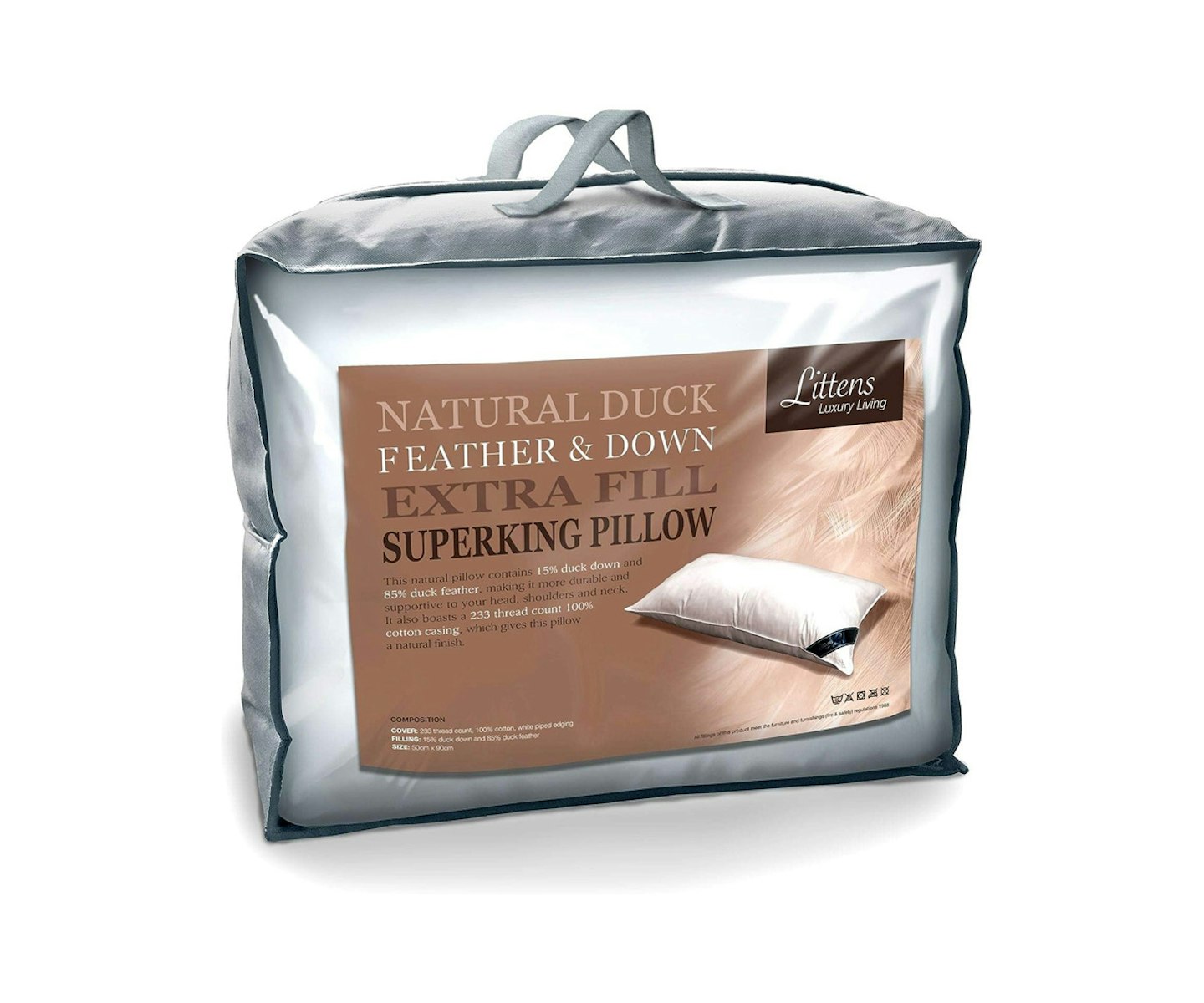 Duck Feather Pillow Pair