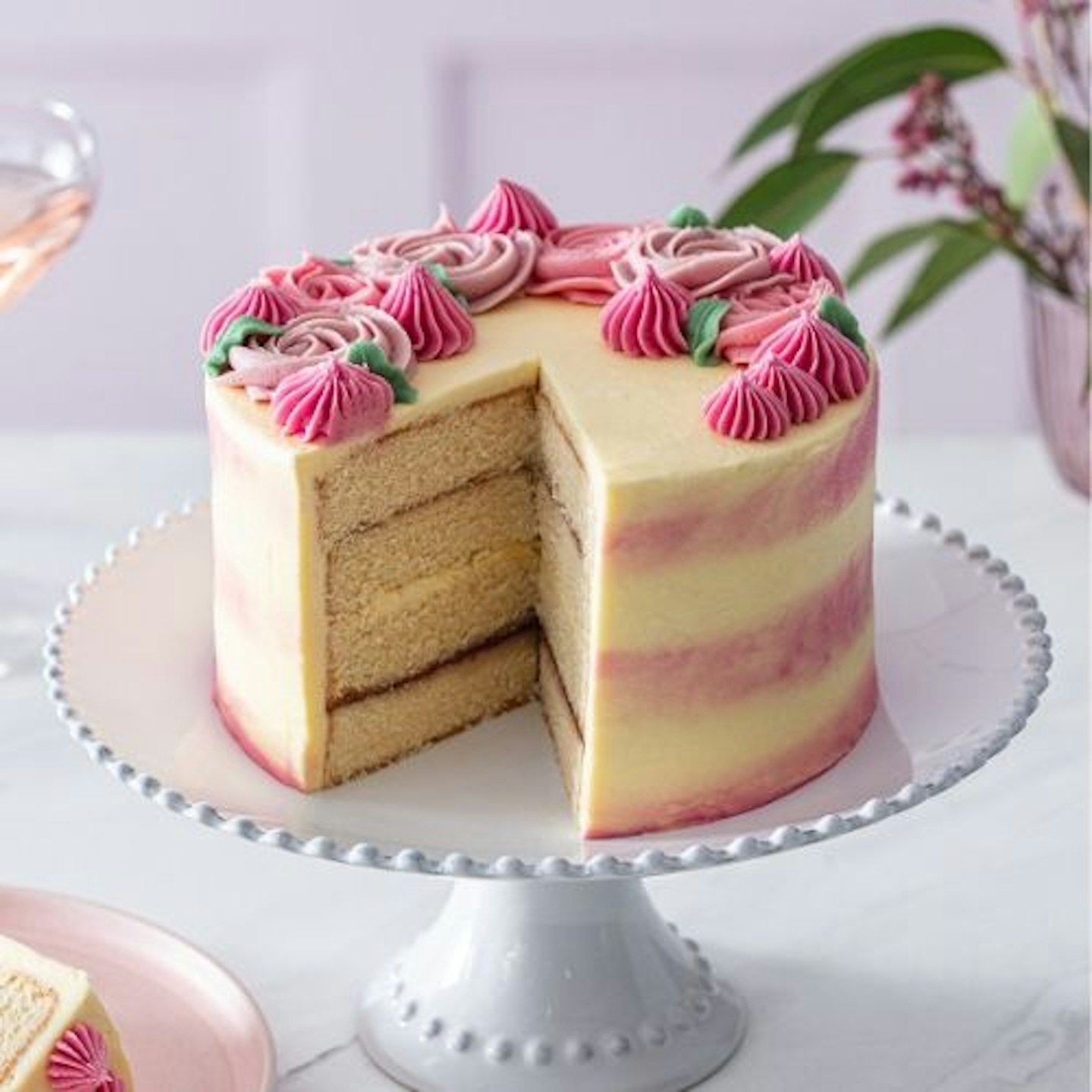 The best supermarket birthday cakes: Flower Bouquet Madeira Cake