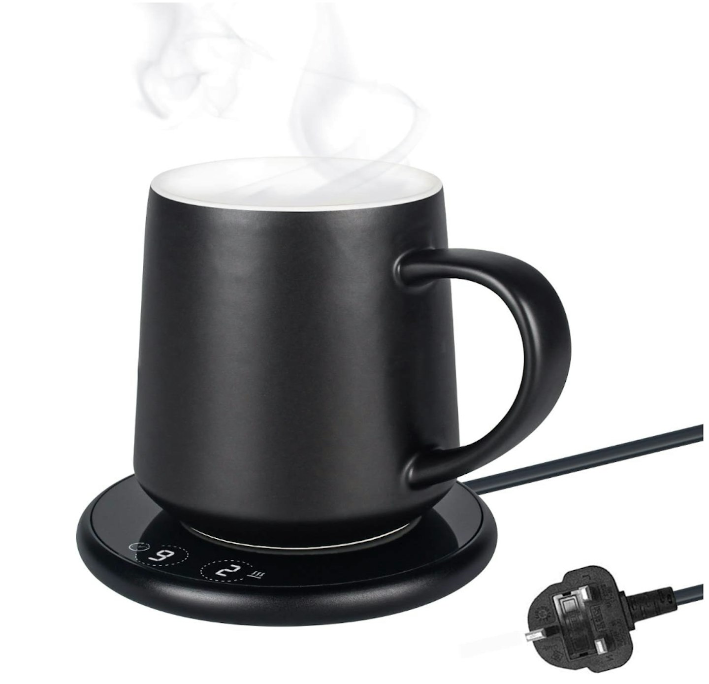 Electric Heating Coaster Coffee Cup Warmer Beverage Plate USB